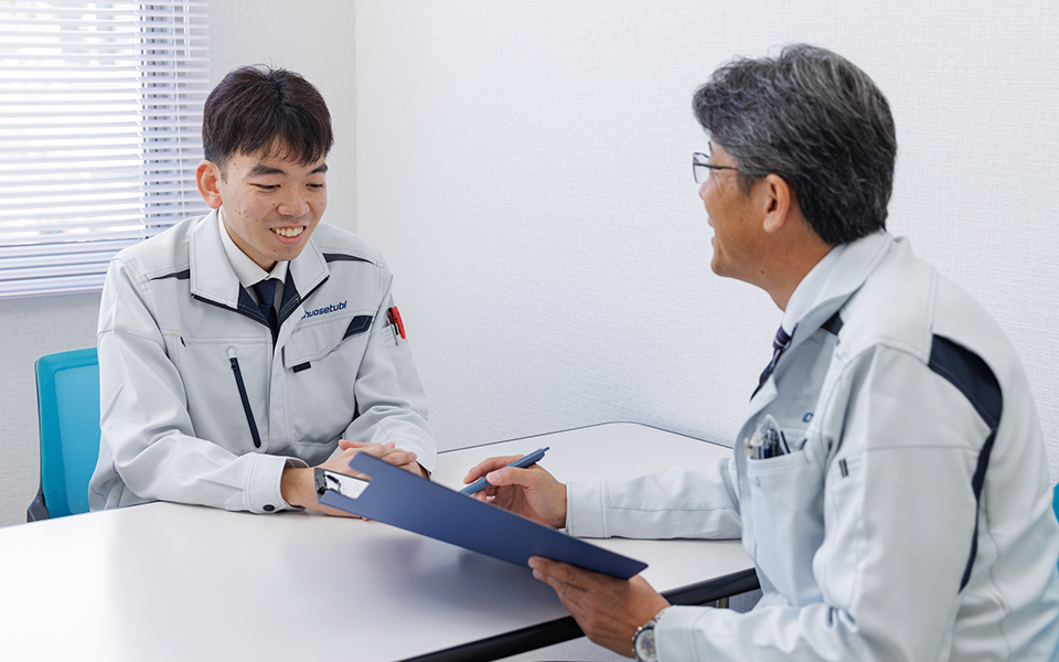 中間管理職による面談