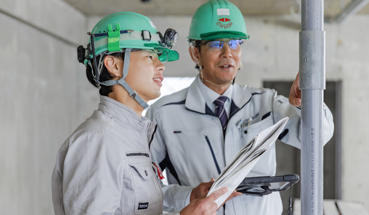 先輩の声(工事課)