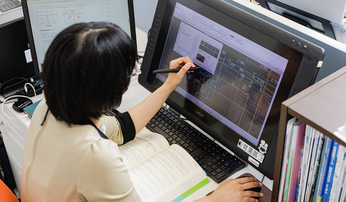 先輩の声(設計課)