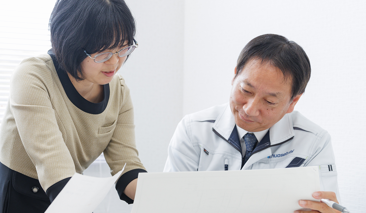 先輩の声(設計課)